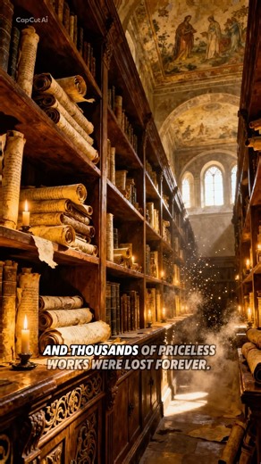 Secrets of the Library of Alexandria They Tried to Hide 🏺#ytshorts #history