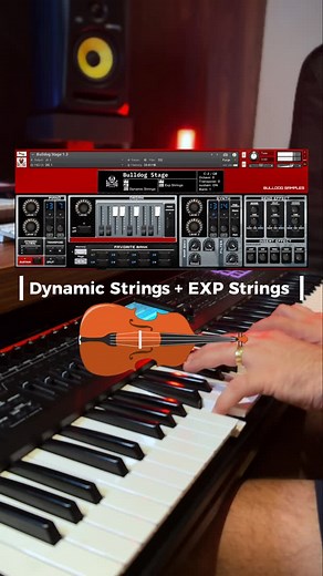 Hoje testando as Cordas do Bulldog Stage 🎻✨ Estou usando Dynamic Strings EXP Strings ao mesmo tempo, tocando suave, criando aquela sensação de symphonia. • Dynamic Strings Se tocar leve, ele vem aveludado. Se tocar forte, ele responde com mais agressividade e os staccatos aparecem naturalmente. • EXP Strings Cordas mais suaves, wide, com um vibrato leve e expressivo. Curtiu essa combinação? 🎵#samples #bulldogsamples #kontakt #strings #roland | bulldogsamples