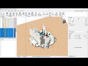 Netfabb 2026 What's New – Usability Improvements: Part placement while opening models