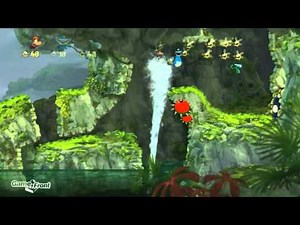 Rayman Origins - First look at multiplayer with Zach, Mitch, and James