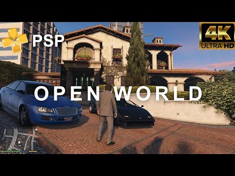 Top 12 Best PPSSPP Open World Games | Best PSP Games of all Time