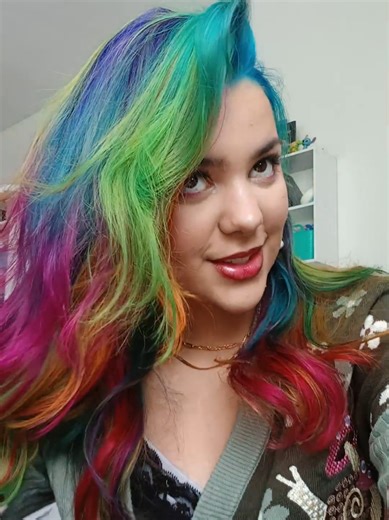 Stunning Rainbow Hair Transformation with Iroiro Colors