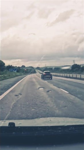 Light Rain Driving ASMR