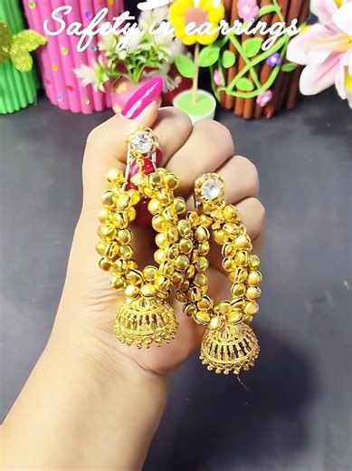 DIY Handmade Safety Pins Earrings Tutorial