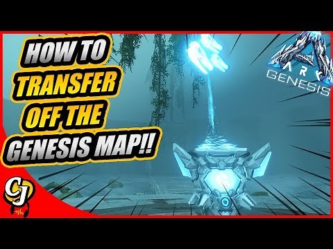 HOW TO TRANSFER OFF OF THE GENESIS MAP FOR ARK GENESIS!