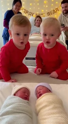 Pure Cuteness: Adorable Twin Moments to Cherish