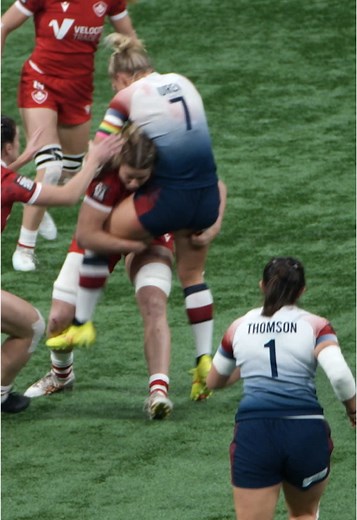 Perfect Tackle Technique in Women's Rugby