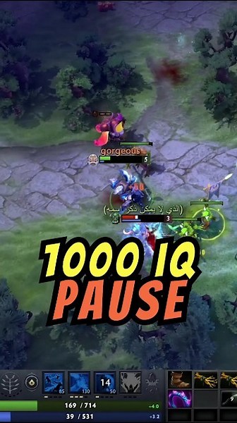 1000 IQ Pause - Dota 2 Gameplay #dota #dota2 #дота #дота2