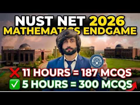 NUST NET Math Preparation 2026 I NUST NET Math Past Papers I NET Math Preparation I NUST Past Papers