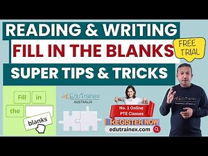 PTE Reading & Writing: Fill in the Blanks | Multiple Strategy & Lots of Examples | Tips and Tricks