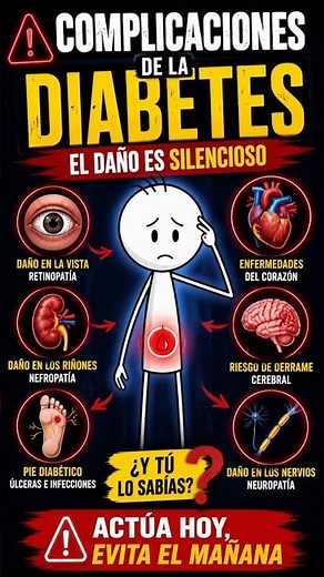 Diabetes complications we should know about! #diabetes