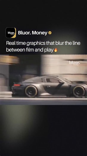 Bluor. Money on Instagram: "What feels like a high budget action sequence unfolding frame by frame is actually a live game environment, where lighting, motion, and camera movement align so naturally that it feels like watching a film while holding the controller 🎮🎬 This effect is powered by real time rendering technology that calculates physics, reflections, shadows, and environments instantly during gameplay, allowing every drift, collision, and movement to respond directly to player input ra