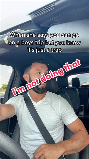 I'm not falling for that one #marriedlife #marriagehumor #notdoingthat #boystrip