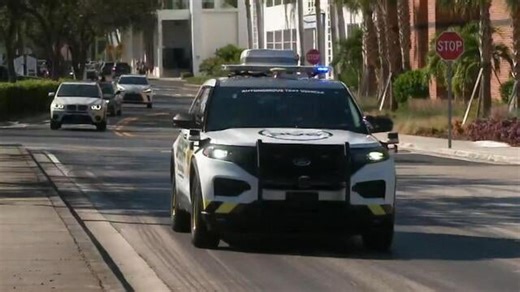 Florida police department tests nation's first self-driving patrol car
