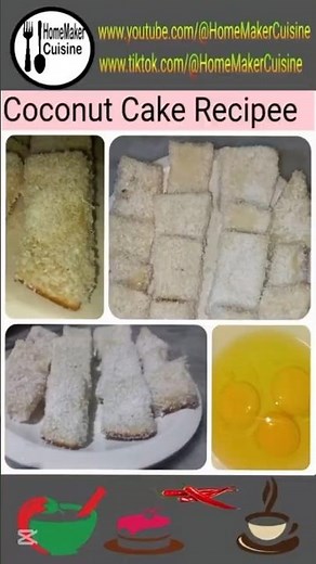 Easy coconut cake recipe