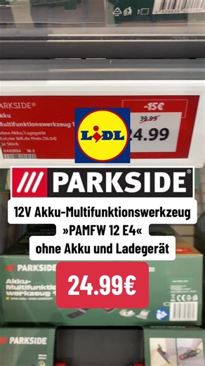 PARKSIDE® 12V Akku-Multifunktionswerkzeug PAMFW 12 E4
