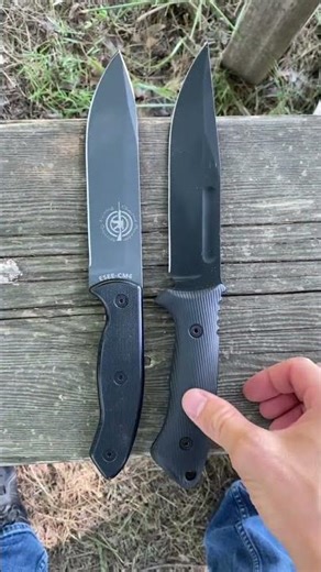 Esee CM6 VS Spartan Blades Harsey Fighter #knife #knives #outdoors #esee #spartan