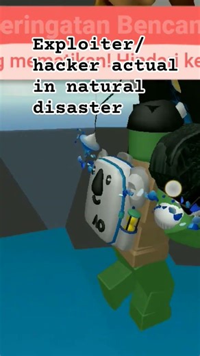 Hacker actual in natural disaster Roblox #Hacker #trend #exploiters #edit #roblox