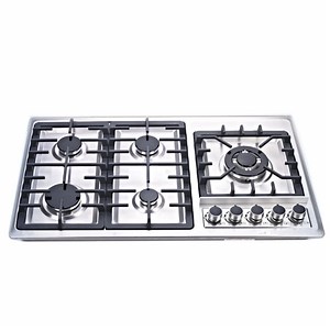 [Hot Item] Sale Kitchen Cook Top Hob Gaz Cooking Cookers 5 Burner Gas Stove
