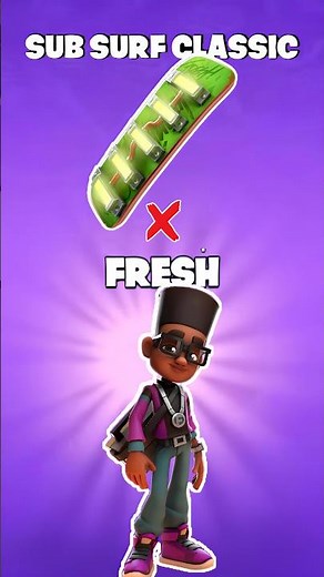 Subway Surfers City - Fresh + Sub Surf Classic Combo