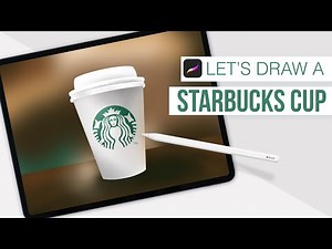 How to Draw a Starbucks Coffee Cup Step by Step