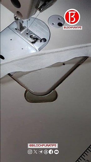 Sewing Tools And Tutorial Use of hemming presser foot