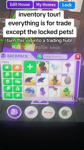 also trading my whole inv (except the locked pets) for one REALLY good pet (ngf) #roblox #adoptme #adoptmeroblox #adoptmepets #adoptmeupdate #fyp #fy