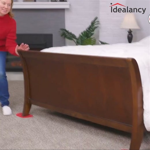 Effortlessly move furniture on carpet with our set of 4 Furniture Movers Sliders! Protect your floors and make rearranging a breeze. 🛋️✨ To place an order ►https://bit.ly/3VyJsm3 #FurnitureMovers #SlidersForCarpet #FloorProtection #HomeEssentials #MovingMadeEasy #FurnitureRearrangement #CarpetCare #idealancy | Idealancy