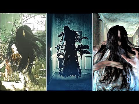 Evil Within 2 - All SCARY Ghost Encounters - Anima Boss