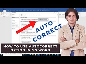 How to use autocorrect option in ms word | how to make your own short form in Microsoft word