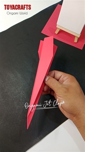 Origami Jet Classic | Very easy to make. #origami #easyorigami