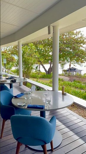 First Lunch at the All-Inclusive Lizard Island Resort | Great Barrier Reef Australia 🇦🇺 #shorts