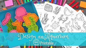 Create a Paper Aquarium | Free Printable - Field Trip Texas