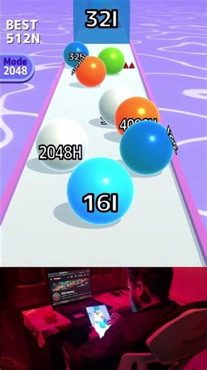 INFINITY MODE ♾️ | BALL RUN 2048 | PART #67 | EAQ GAMING