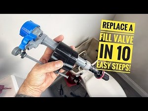 How To Replace a Toilet Fill Valve (aka the float)