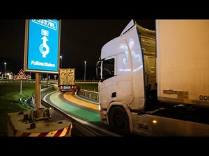 First truck through Eurotunnel and first ferry at Dover after Brexit