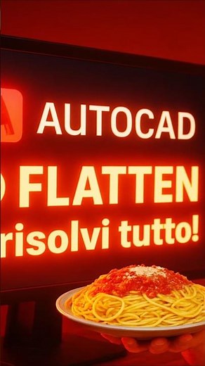 (IT) 💡 Trasforma 3D in 2D facile! 🚀 FLATTEN: disegni perfetti!