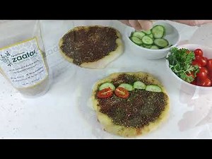 Zaatar Flat Bread (Manaesh / Manakish) Recipe by Tyme Foods