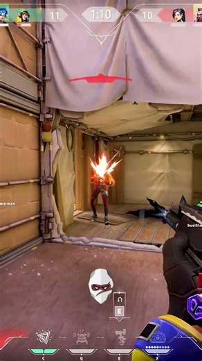 Brain Dead Killjoy vs Aggressive Playstyles 😈 | Valorant Faceoff #Shorts