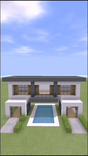 Building a Minecraft House at Noon