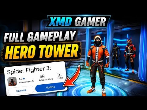 Heroes Tower Aagya Spider Fighter 3 Me 🔥🤯 Spider Fighter 3 Heroes Tower New Update 😱