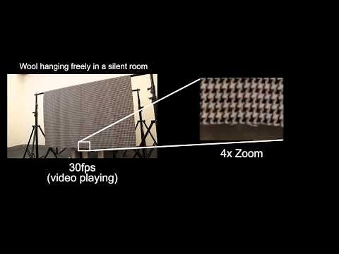 Visual Vibrometry: Estimating Material Properties from Small Motions in Video