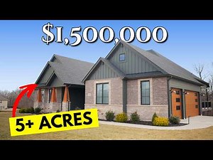 Inside a $1.5M Custom Home in Defiance, MO - Markham Hills Neighborhood