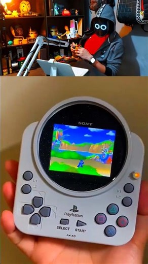 PLAYSTATION 1 PORTÁTIL! 🎨🕹️ MODDING CUSTOMIZADO!