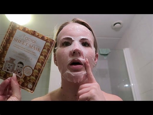 ACTION SHEET MASK TESTEN😱 DAILY VLOG 197❤️