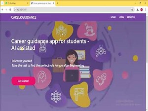 Career guidance app for students - AI assisted