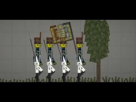 Defense of Hougoumont in Melon Playground (Napoleonic War)