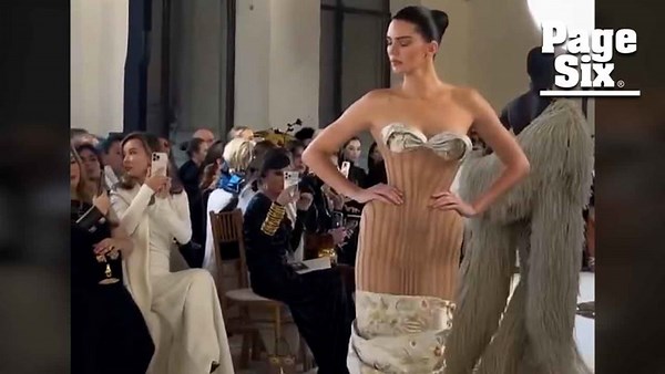 Kendall Jenner kicks off Paris Haute Couture Week 2025 with a bang on the runway