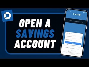 How to Open a Savings Account Chase App !