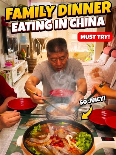 Delicious Chinese Food Eating Experience